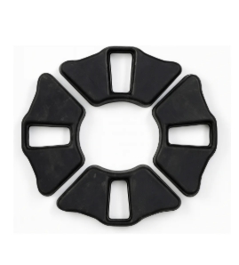 COXIM COROA - YBR/FACT/FAZER 125/150/CRYPTON115 (4 PCS) BORRACHA